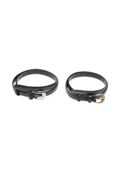 Ремень 2-PACK Urban Classics, черный