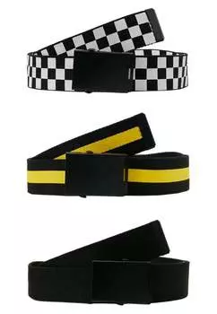 Ремень 3 Pack Urban Classics, черный