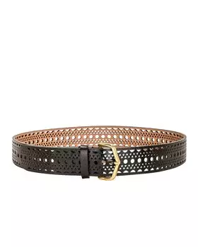 Ремень Alaa Vienne Leather, нуар