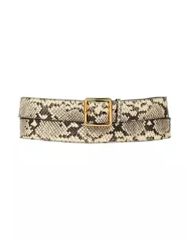 Ремень Alexander Mcqueen, слоновая кость