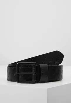 Ремень ALLOVER LOGO BELT Urban Classics, цвет black