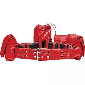 Ремень Aris Tatalovich Puffer Cargo, красный