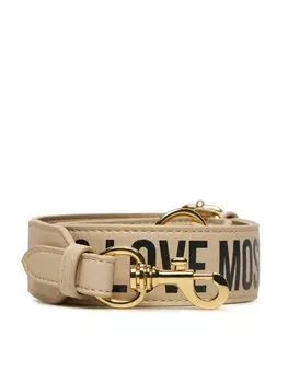Ремень Austauschbarer Handtaschenriemen LOVE MOSCHINO, бежевый