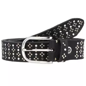 Ремень b.belt Nieten Leder, черный