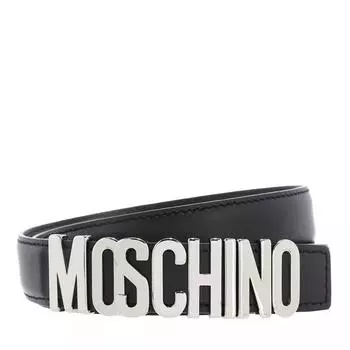 Ремень belt Moschino, черный