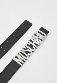 Ремень Belts MOSCHINO, фантазийный черный
