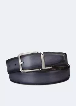 Ремень BERLUTI Versatile Scritto reversible 35mm belt, разноцветный