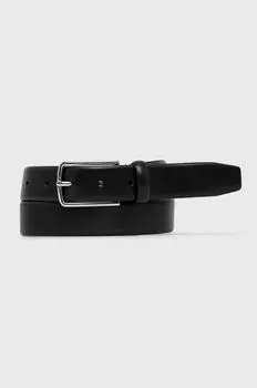 Ремень BOSS кожаный 50471171 Boss, черный