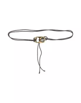 Ремень Bottega Veneta, темно-коричневый