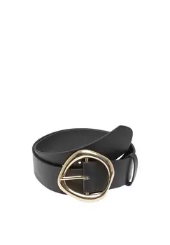 Ремень BUCKLE SHAPED Urban Classics, черный