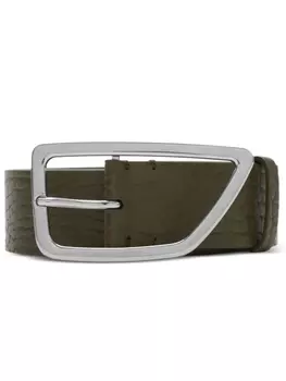 Ремень Burberry Shield, зеленый