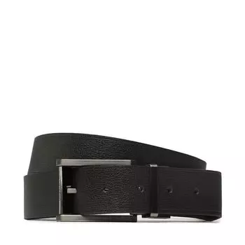 Ремень Calvin Klein Adj/RevFaceted Lux, темно коричневый