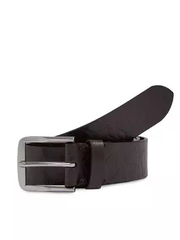 Ремень Calvin Klein Jeans Classic Flat Lthr Belt 35Mm Aop K50K511518, коричневый
