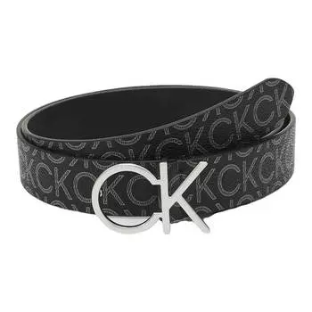 Ремень Calvin Klein Re Lock Logo, черный