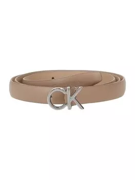 Ремень Calvin Klein, темно-бежевый