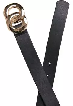 Ремень Chain Buckle Urban Classics, черный