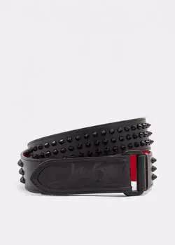 Ремень CHRISTIAN LOUBOUTIN Loubi belt, черный