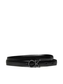 Ремень Ck Thin Belt 1.5Cm Calvin Klein, черный