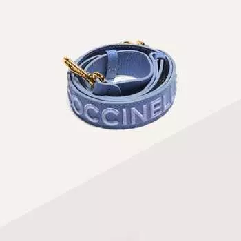 Ремень Coccinelle Embroidery Logo, цвет Azul