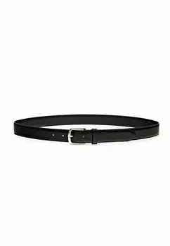 Ремень деловой Massimo Dutti, цвет black