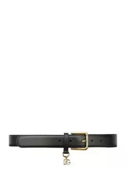 Ремень Dolce&Gabbana DG Logo, черный