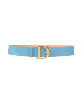 Ремень Dsquared2, небесно-голубой