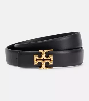 Ремень Eleanor с логотипом Tory Burch, черный