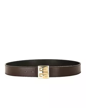 Ремень Givenchy 4g Reversible 35mm, цвет Brown & Black