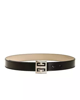 Ремень Givenchy Reversible 26mm Buckle, черный