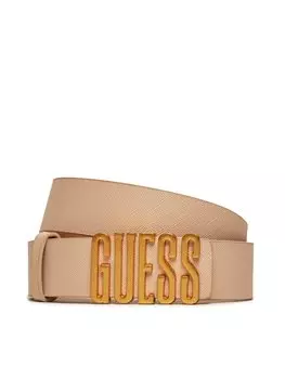 Ремень Guess, бежевый