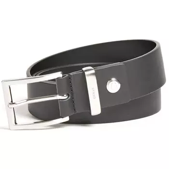 Ремень Guess Luxe Real Leather, черный