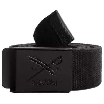 Ремень Iriedaily Flag Rubber Belt, черный