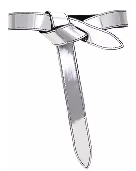 Ремень Isabel Marant Lecce, цвет Silver & Black
