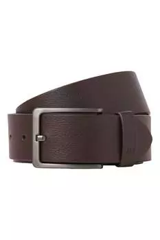 Ремень из экокожи Jack & Jones, коричневый