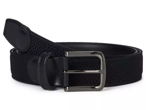 Ремень Johnston & Murphy Amherst Engineered Knit, черный
