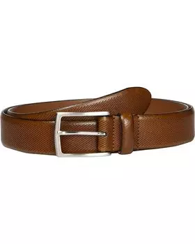 Ремень Johnston & Murphy Diagonal Embossed, оранжевый