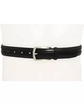 Ремень Johnston & Murphy Double Calf, черный