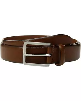 Ремень Johnston & Murphy Italian Feather Edge, желто-коричневый