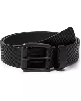 Ремень Johnston & Murphy Scored Roller Buckle Belt, черный