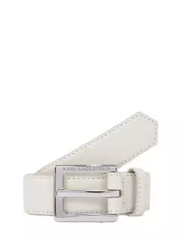 Ремень Karl Lagerfeld Essential, серый