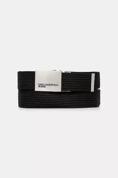 Ремень Karl Lagerfeld Jeans, черный
