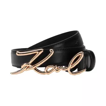 Ремень Karl Lagerfeld K/signature, черный