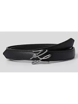 Ремень Karl Lagerfeld Leder, черный