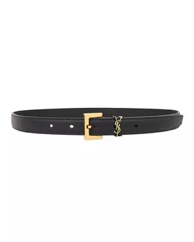 Ремень Кассандры Saint Laurent, цвет Nero