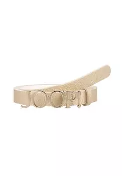 Ремень кожаный JOOP!, бежевый
