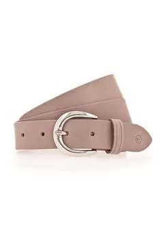 Ремень кожаный Tamaris, цвет Grau Taupe
