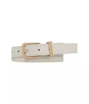 Ремень кожаный Tommy Hilfiger, бежевый