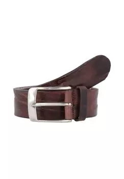 Ремень кожаный Vanzetti, цвет Dark Brown