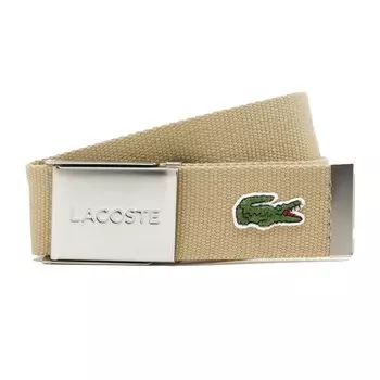 Ремень LACOSTE Belt, бежевый