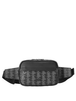Ремень Lacoste, цвет monogram noir gris